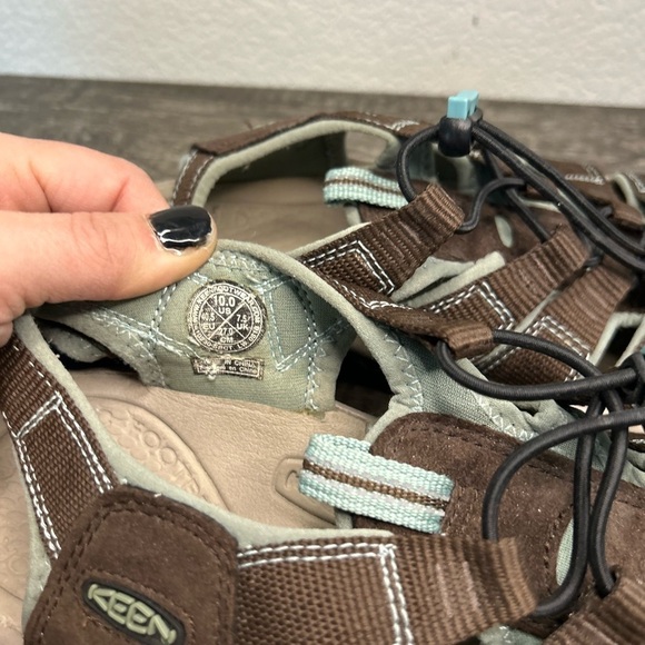 Keen Newport H2 Sandals Womens Size 10 Brown and teal - Picture 4 of 10